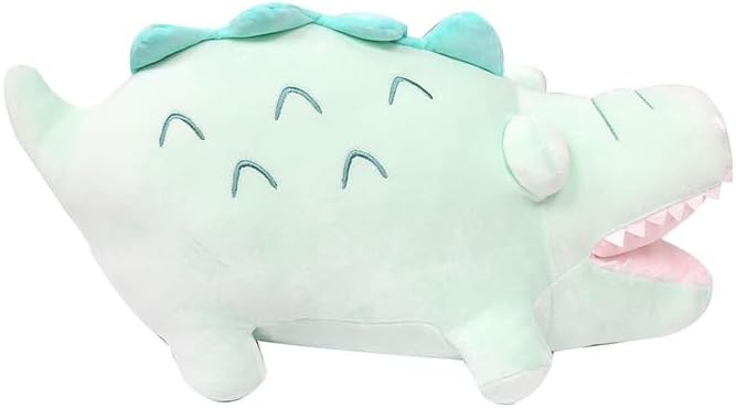 Daiso وسادة عناق DAISO Eng - تمساح ديناصور أخضر - Image 2